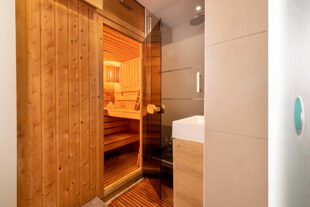 Sauna - appart spa paris - Maison Lavaud